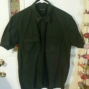 Kenneth Cole mens navy shirt